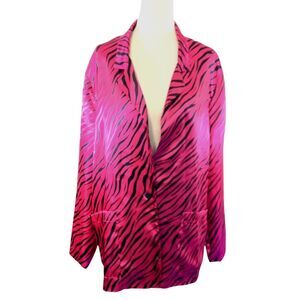 Loyd/Ford Palm Springs Zebra Print Blazer Size 10